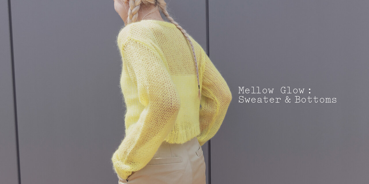 Mellow Glow : Sweater & Bottoms  UNITED ARROWS ONLINE