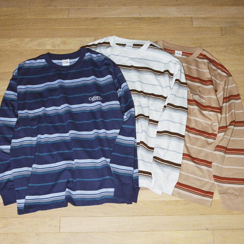 マルチボーダーTシャツ