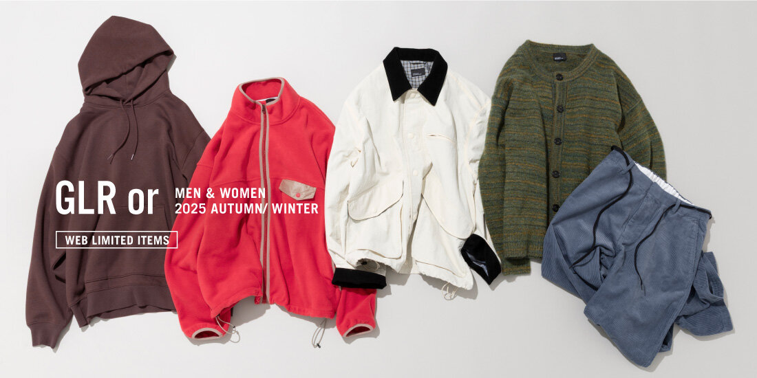 GLR or 2025 AUTUMN/WINTER COLLECTION  green label relaxing