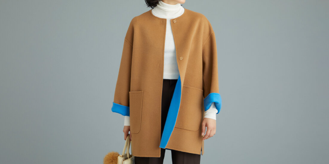 秋冬に寄り添うリバーコート UNITED ARROWS