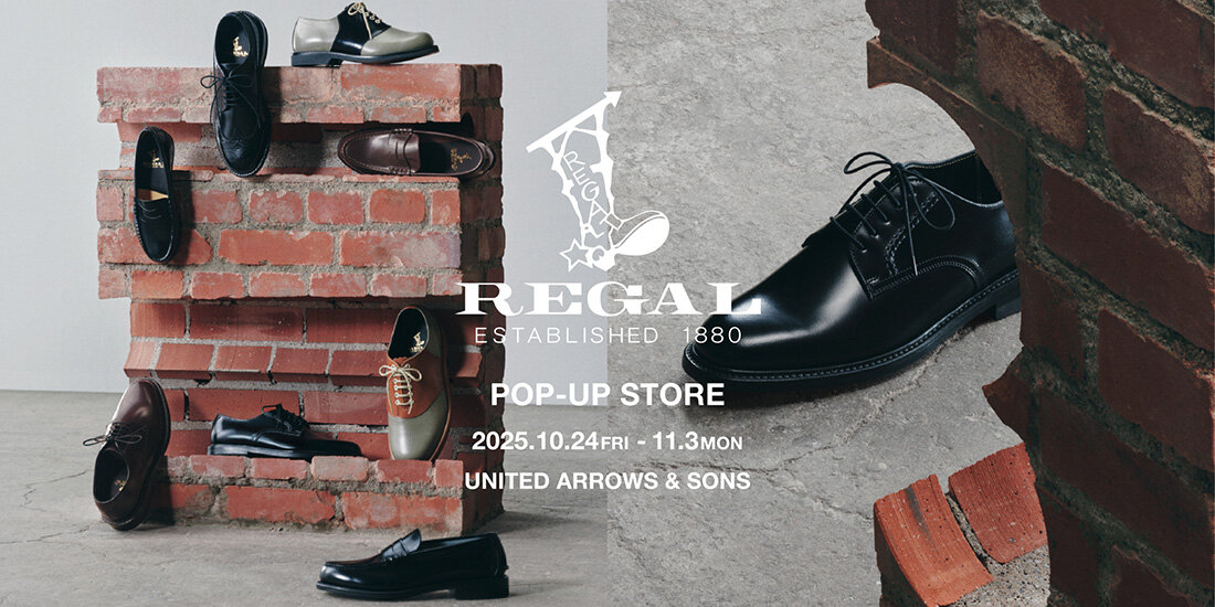 <REGAL Boots Mark>  UNITED ARROWS & SONS