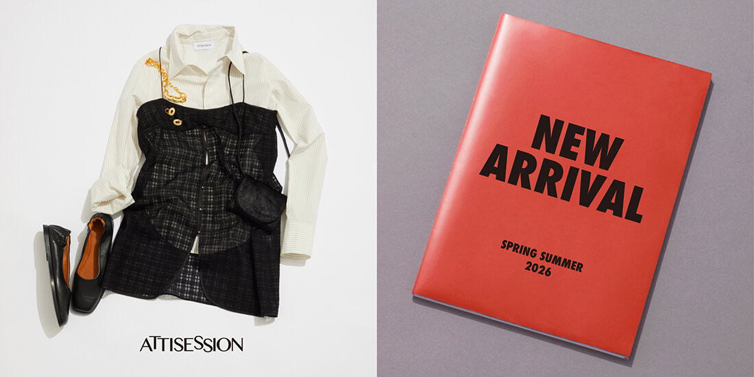 NEW ARRIVAL SPRING SUMMER 2026  ATTISESSION