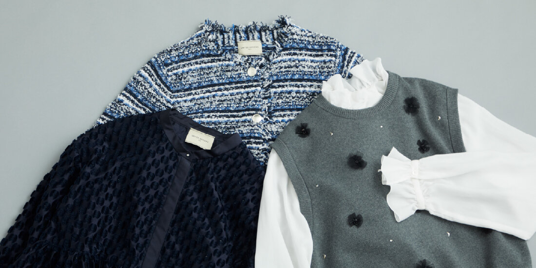 華やぎを纏うトップス UNITED ARROWS