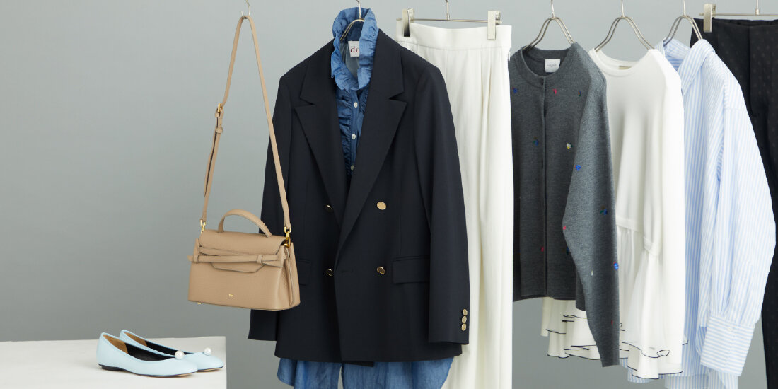 装いをアップデート、今欲しいオフィスカジュアル