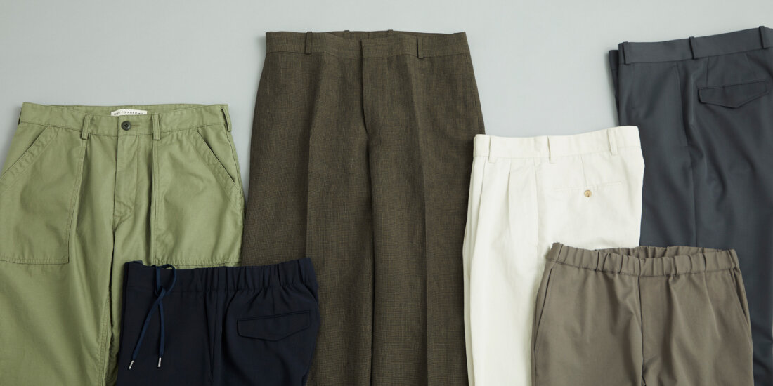 上品なカジュアルパンツ