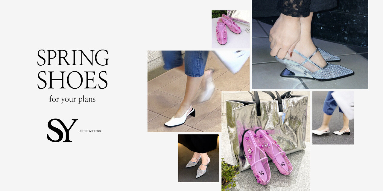 SPRING SHOES－for your plan－