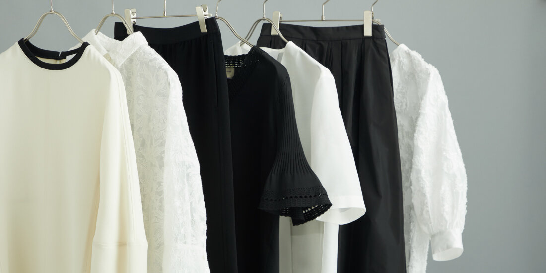 モノトーンで魅せる、洗練スタイル