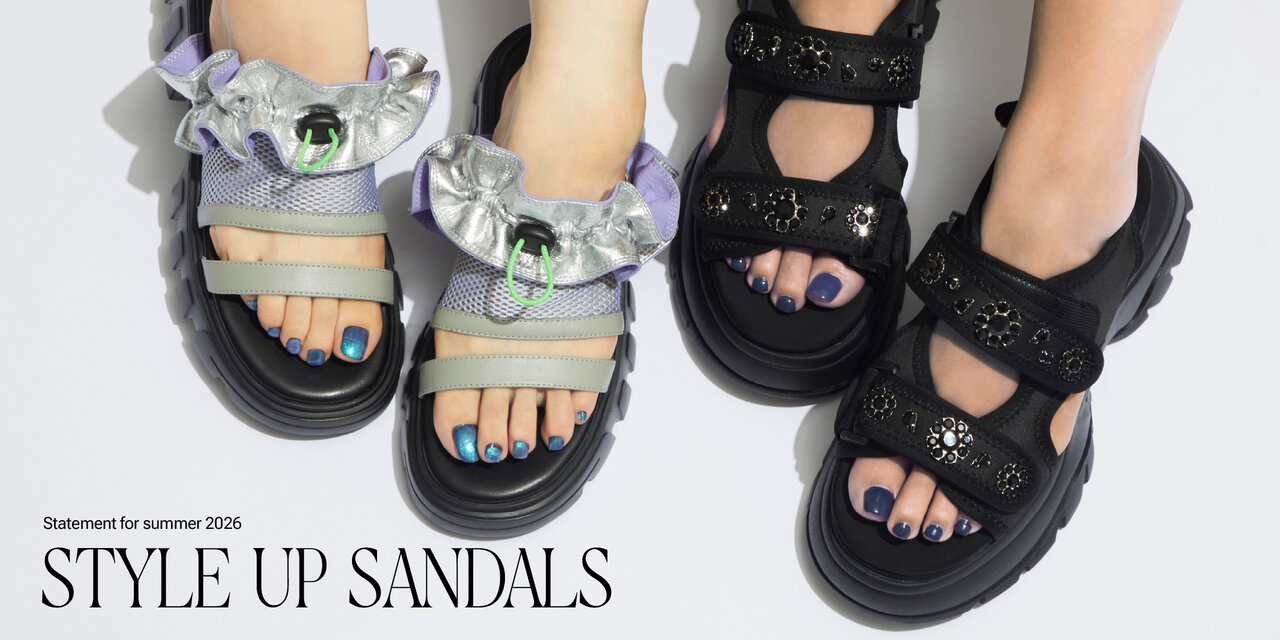 STYLE UP SANDALS－Statement for summer－