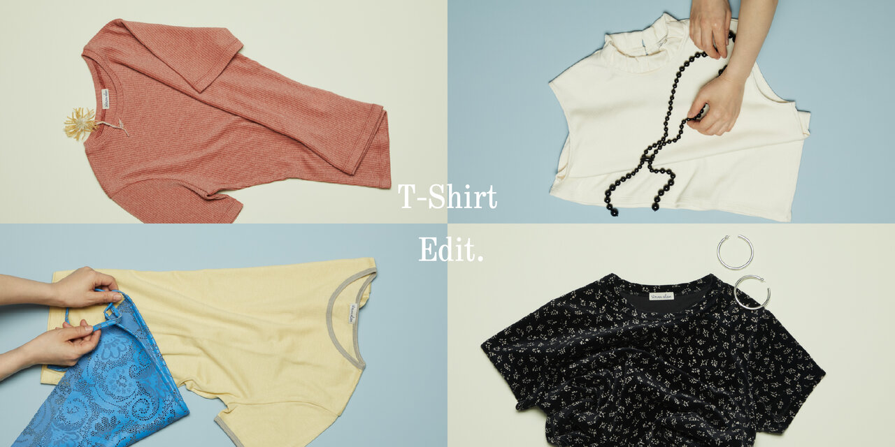 T-Shirt Edit.  UNITED ARROWS ONLINE