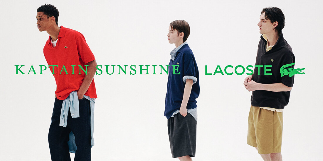＜KAPTAIN SUNSHINE for LACOSTE BEAUTY&YOUTH＞  BEAUTY&YOUTH