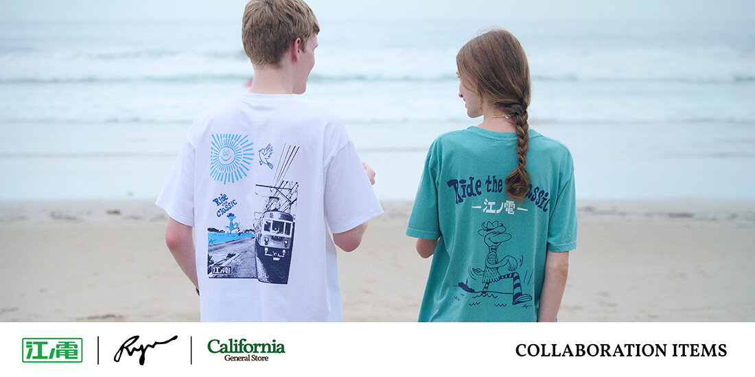 ＜江ノ電＞×＜RYU AMBE＞×＜California General Store＞  BEAUTY&YOUTH
