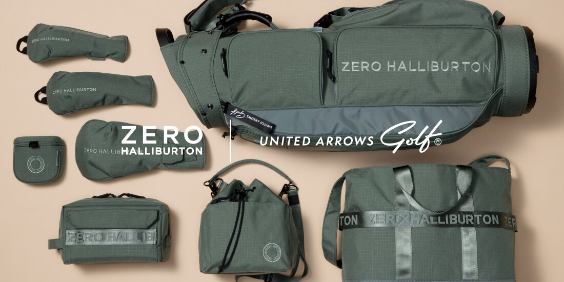＜ZERO HALLIBURTON×UNITED ARROWS GOLF＞新作コレクション