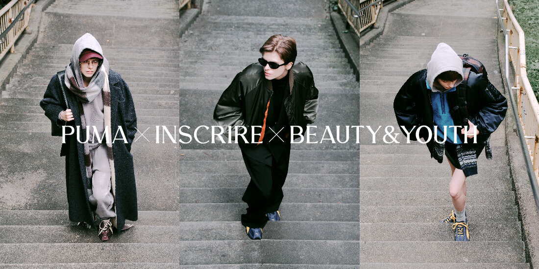 PUMA×INSCRIRE×BEAUTY&YOUTH