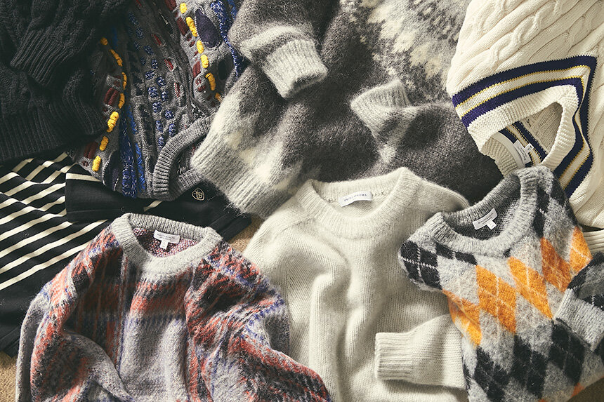 今期物　ユナイテッドアローズ ニット ファンシーヤーン ニット （ニット・セーター）｜UNITED ARROWS