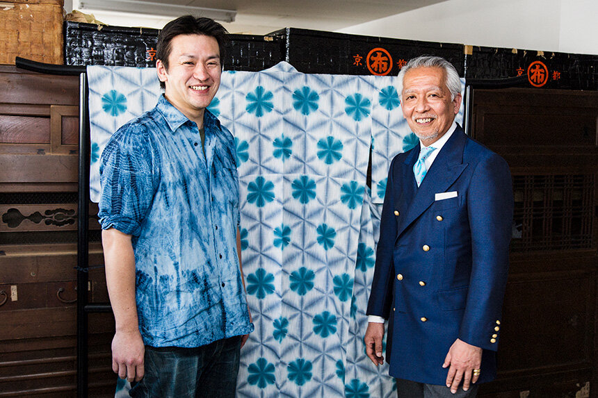 ユナイテッドアローズ諸田佳宏が行く。京都絞り染め工房。 | ヒトと