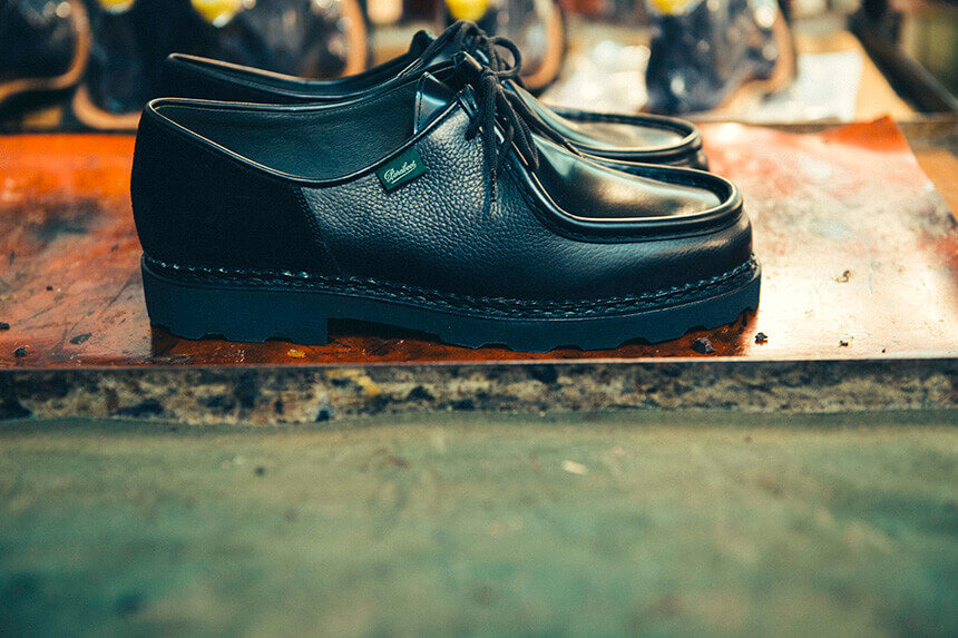 パラブーツ ミカエル(ユナイテッドアローズ別注) カーキグリーン PARABOOT×UNITED ARROWS/パラブーツ×ユナイテッドアローズ】別注