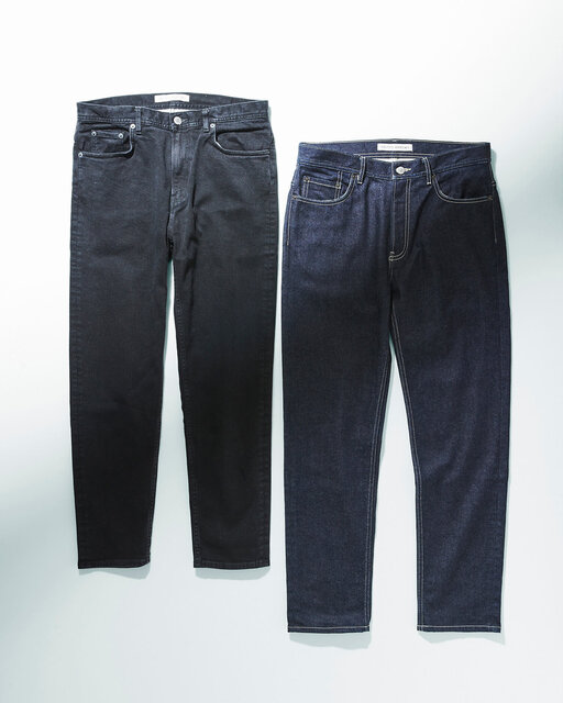 オーガニックの綿花で作られたデニムパンツ