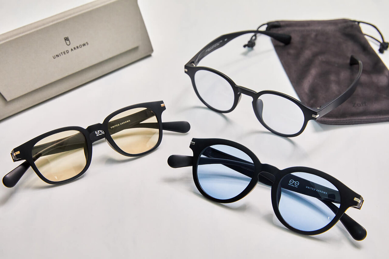 UNITED ARROWS ユナイテッドアローズ　サングラス ブルーレンズ アイウェア（ブルー）｜ユナイテッドアローズ公式通販 - UNITED