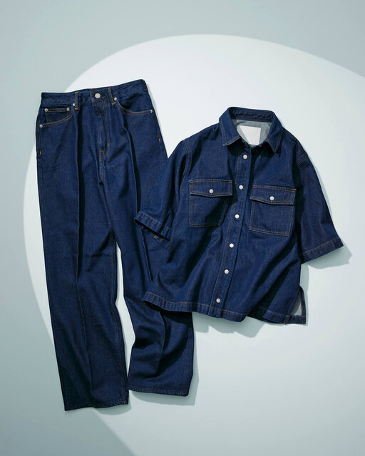 環境配慮型素材「DRY INDIGO」のデニム