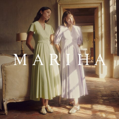 MARIHA ユナイテッドアローズ　別注　夏の星影のドレス 一部別注】＜MARIHA＞夏のレディのドレス