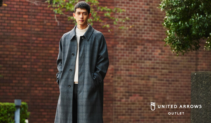 近年【美品✨】ユナイテッドアローズ ノーカラー ハーフコート カシミヤ混 L モッサ バルカラー ハーフコート