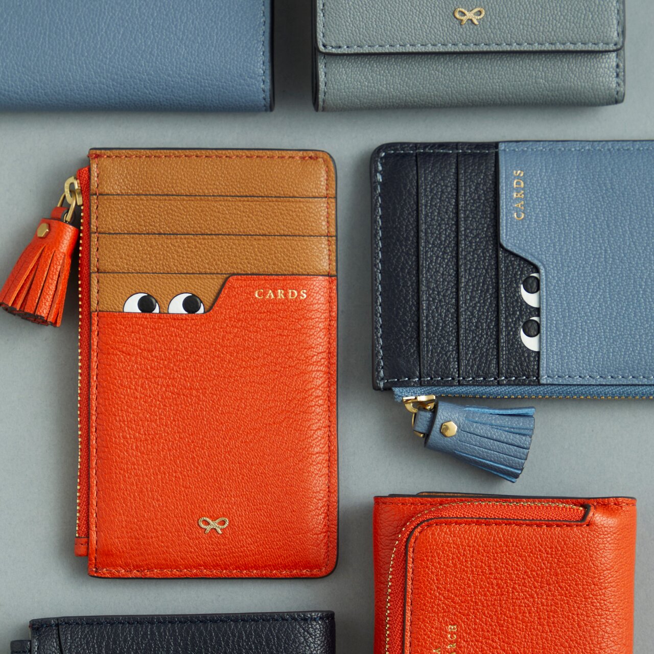 ANYA HINDMARCH 三つ折り財布　アローズ別注 別注】＜ANYA HINDMARCH＞EYES ミニウォレット