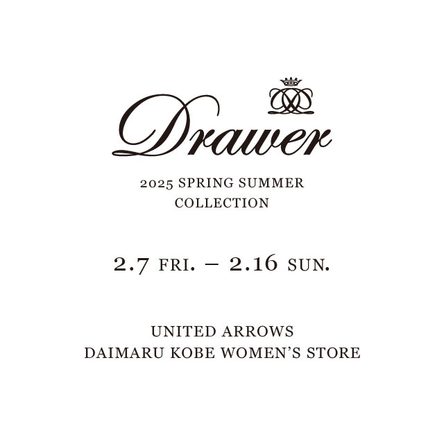 Drawer 2025春夏ドットモールサロペット 34 DRAWER 2025 SPRING SUMMER