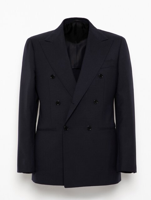 ユナイテッドアローズVITALE BARBERIS CANONICOダブルスーツ Vitale Barberis Canonico/シングル3B スーツ MC―MODEL