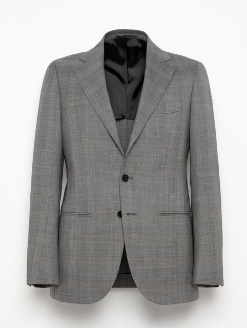 UNITED ARROWSユナイテッドアローズ2釦スーツ上下 グレンチェック46 似合うスーツがわかる UA SUITS GUIDE｜スーツ診断であなたへの