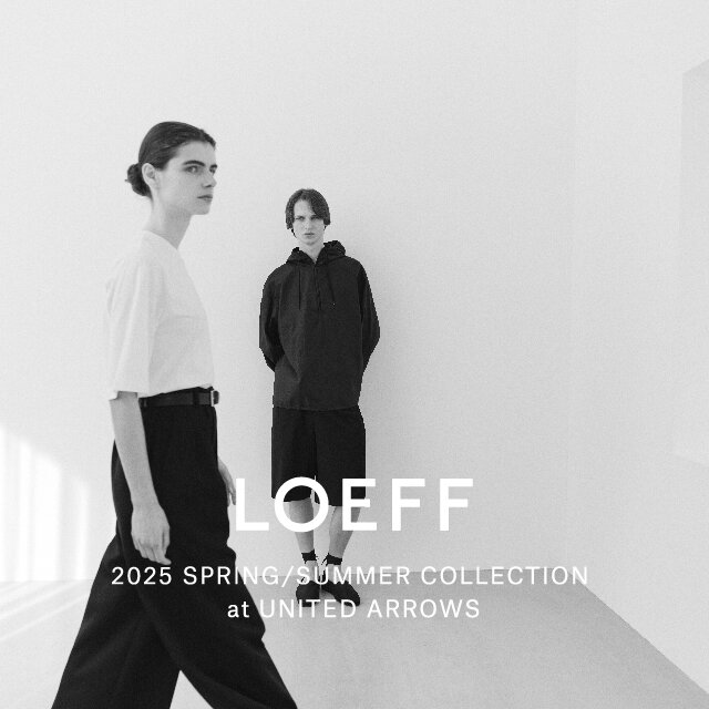 ロエフ　LOEFF シアープルオーバー　ブラック　2025夏 4fa24718-97f9-4ebd-848b-