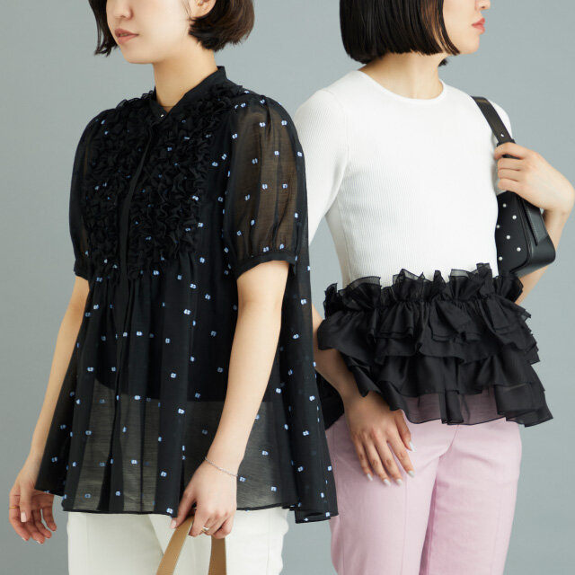 顔周りが華やかに 大人の甘めトップス | ユナイテッドアローズ公式通販