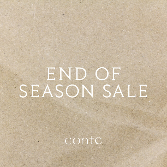 END OF SEASON SALE SPRING/SUMMER 2025