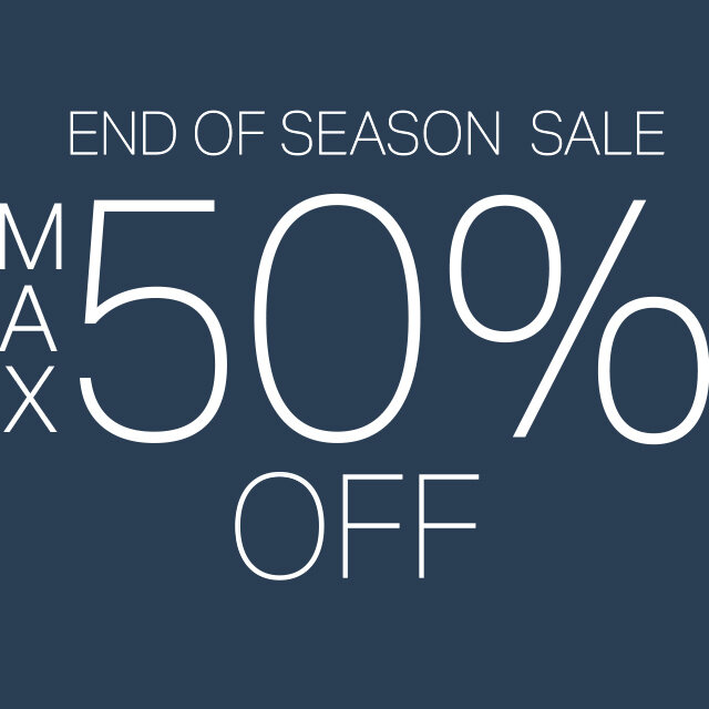 2025 SPRING & SUMMER END OF SEASON SALE 終了のお知らせ