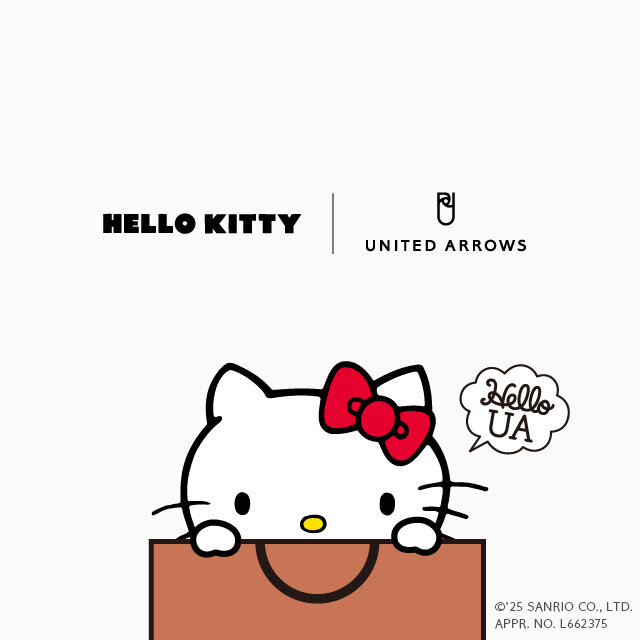 10月4日 HELLO KITTY × UNITED ARROWS コラボレーションアイテム