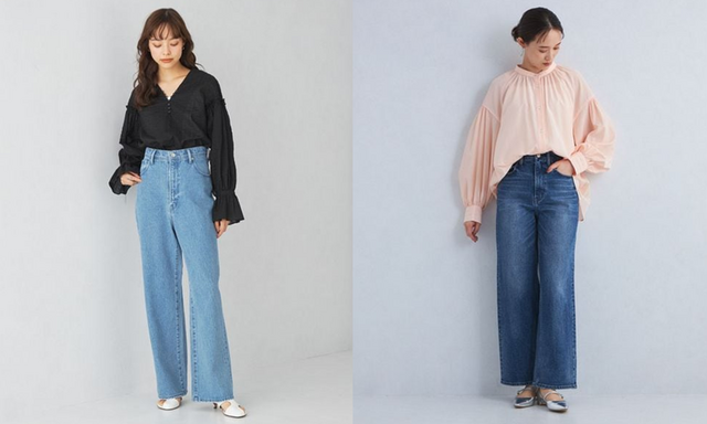 【骨格ウェーブ】似合うデニムパンツとおすすめコーデ24選｜似合わないデニムの解決方法も【骨格診断付き】
