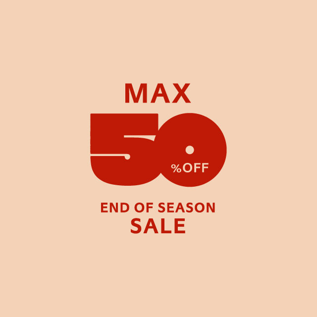 2025 SPRING & SUMMER END OF SEASON SALE 終了のお知らせ