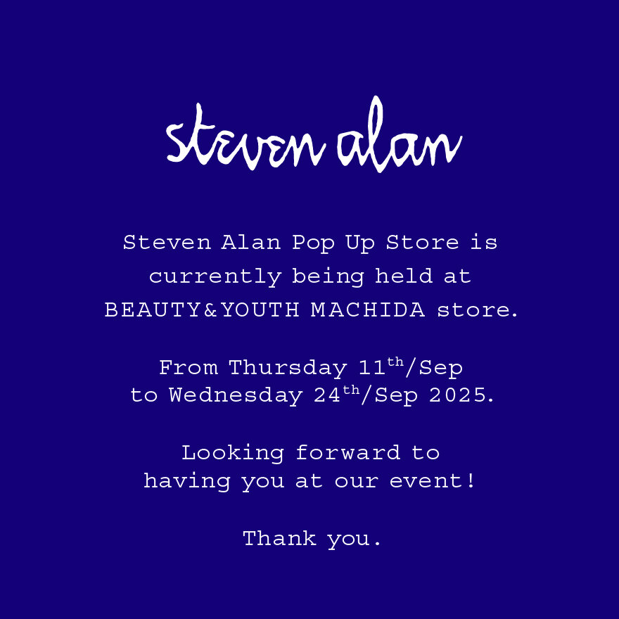POP UP STORE at BEAUTY&YOUTH - UAコラム／UA COLUMNS
