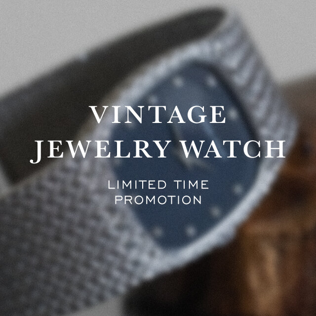 VINTAGE JEWELRY WATCH期間限定販売会
