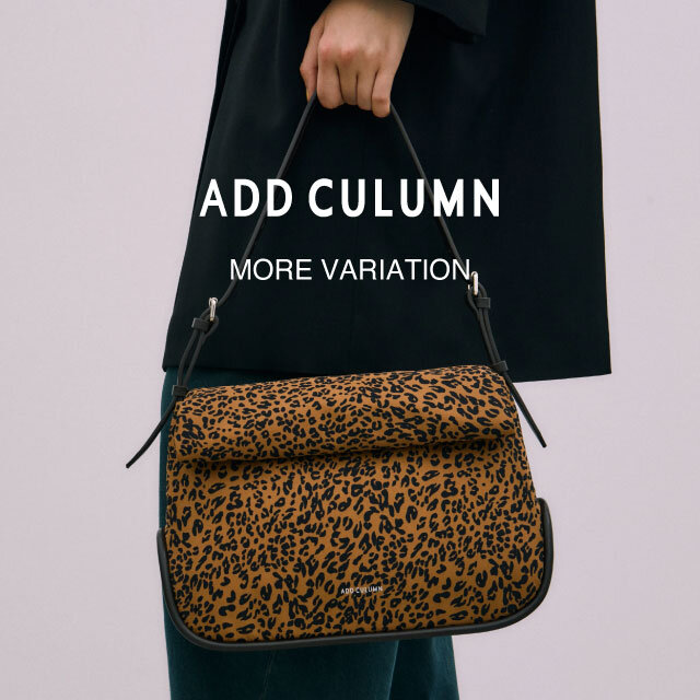 ゆうゆ　ADD CULUMN　ギャザーバッグ ADD CULUMN（アドカラム）の「ADD CULUMN/アドカラム ミニギャザー