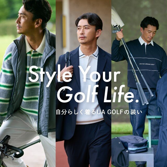 Style Your Golf Life. — 自分らしく着るUA GOLFの装い —