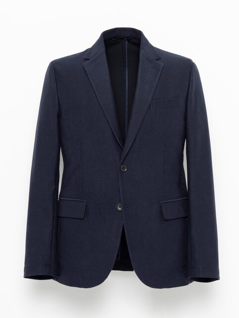 ピケ コーデュロイ ナロー ジャケット ―ストレッチ―／ユーティリティ