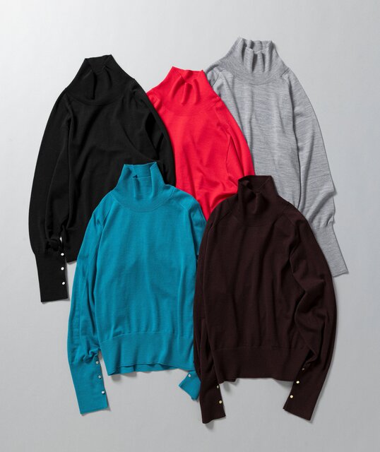 【冬の結論シリーズ】着心地へのこだわりを詰め込んだエブリタートルニット