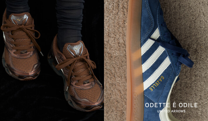 NEW IN SNEAKERS ーこの秋の最新スニーカーコレクションー