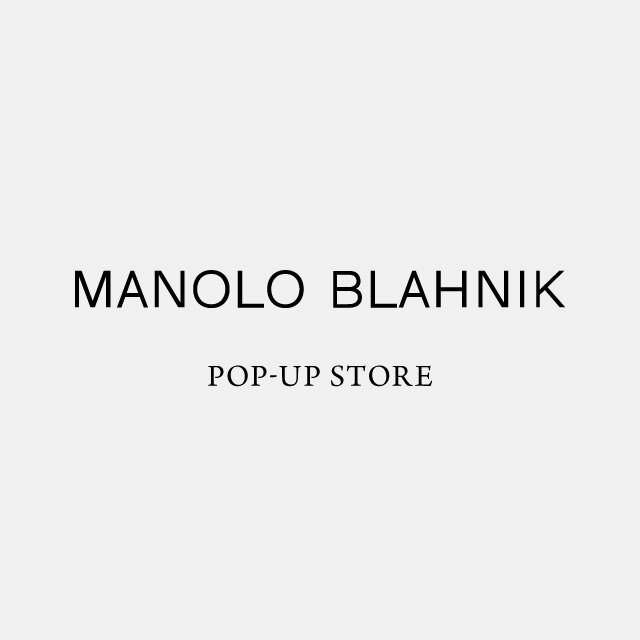 ＜MANOLO BLAHNIK＞POP UP