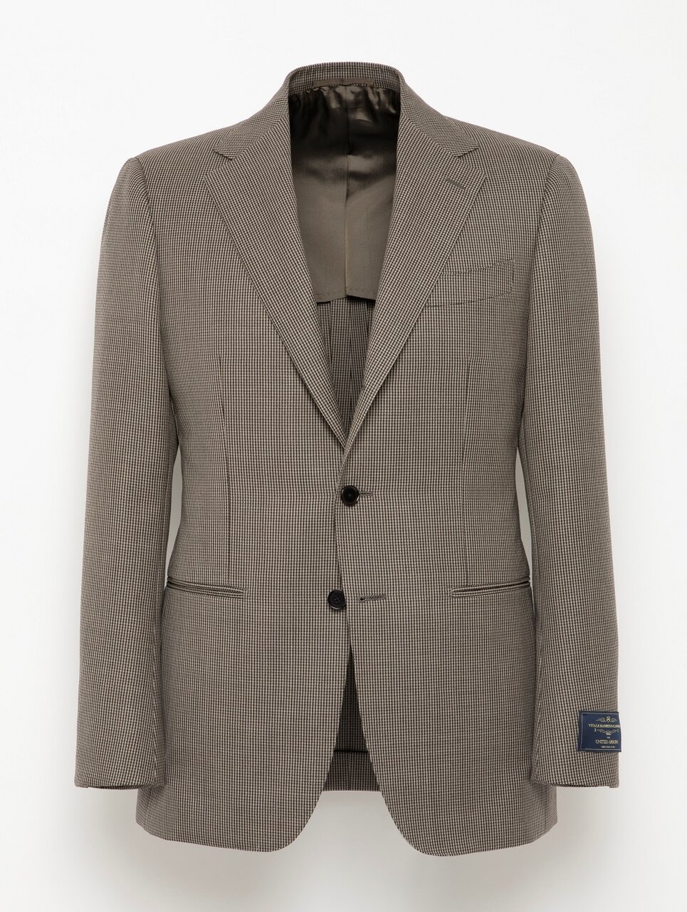 〈VITALE BARBERIS CANONICO〉ハウンドトゥース 3ボタンスーツ