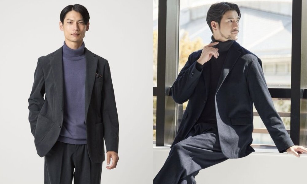 スーツにタートルネックを着るのはあり？スーツ×タートルの選び方と着こなし方