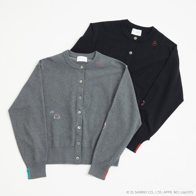 再入荷日のお知らせ＜HELLO KITTY × UNITED ARROWS＞エンブロイダリーカーディガン
