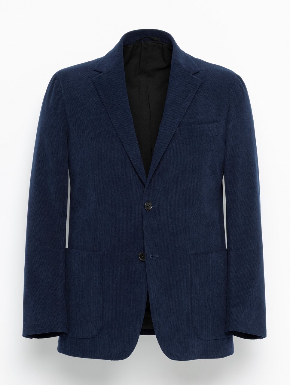 ライト コーデュロイ 2ボタンジャケット／ノープリーツパンツ