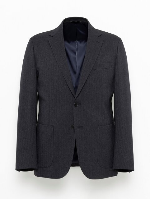 A＋ ポリエステルツイード 2B スタンダード 2P ジャケット ／A＋ ポリエステルツイード スタンダード イージー スラックス