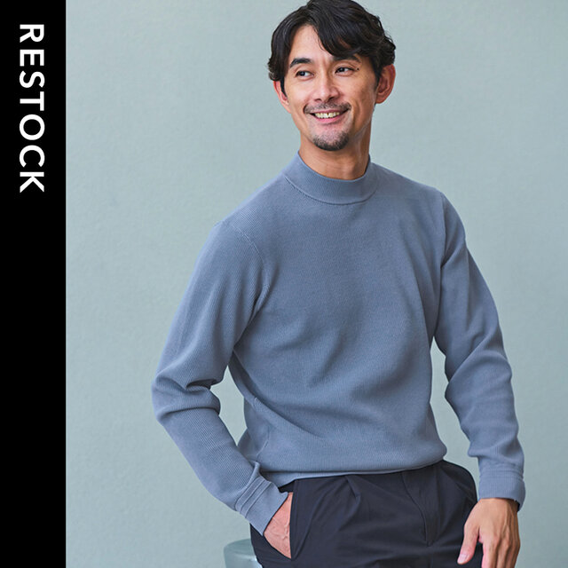 【再入荷】＜JUST fit＞品よく決まる、大人のトップス